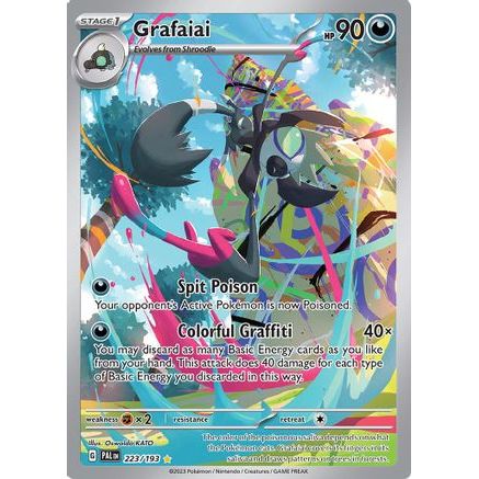 Grafaiai - 223/193 223 - SV02 Paldea Evolved Holofoil