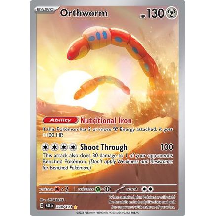 Orthworm - 224/193 224 - SV02 Paldea Evolved Holofoil