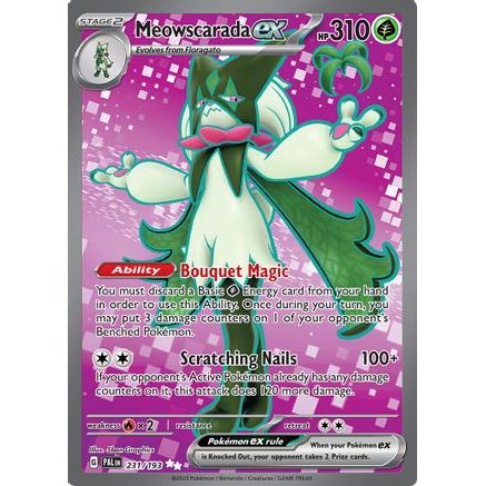 Meowscarada ex - 231/193 231 - SV02 Paldea Evolved Holofoil