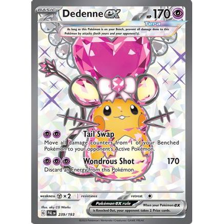 Dedenne ex - 239/193 239 - SV02 Paldea Evolved Holofoil