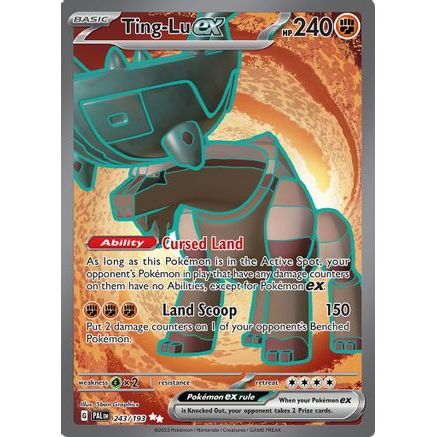Ting-Lu ex - 243/193 243 - SV02 Paldea Evolved Holofoil