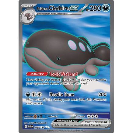 Paldean Clodsire ex - 244/193 244 - SV02 Paldea Evolved Holofoil