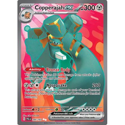 Copperajah ex - 245/193 245 - SV02 Paldea Evolved Holofoil