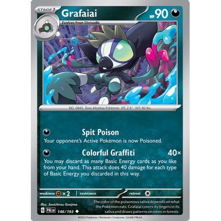 Grafaiai 146 - SV02 Paldea Evolved Reverse Holofoil
