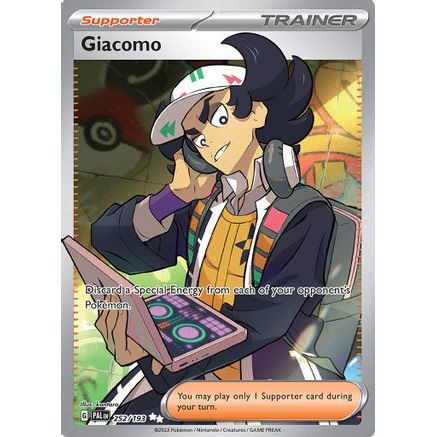 Giacomo - 252/193 252 - SV02 Paldea Evolved Holofoil