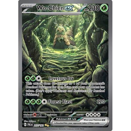 Wo-Chien ex - 257/193 257 - SV02 Paldea Evolved Holofoil