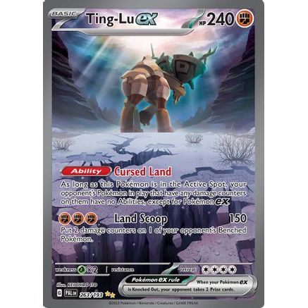 Ting-Lu ex - 263/193 263 - SV02 Paldea Evolved Holofoil