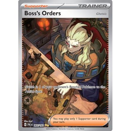 Boss's Orders - 265/193 265 - SV02 Paldea Evolved Holofoil
