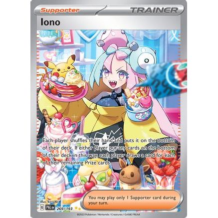 Iono - 269/193 269 - SV02 Paldea Evolved Holofoil