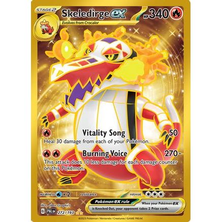Skeledirge ex - 272/193 272 - SV02 Paldea Evolved Holofoil