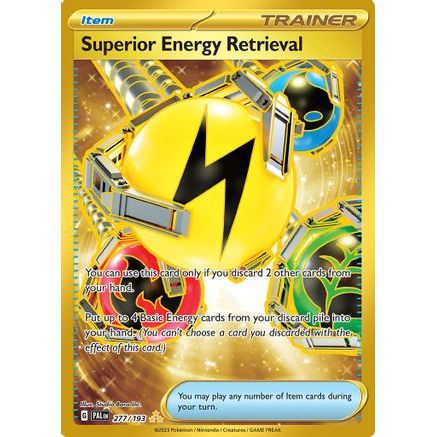Superior Energy Retrieval - 277/193 277 - SV02 Paldea Evolved Holofoil