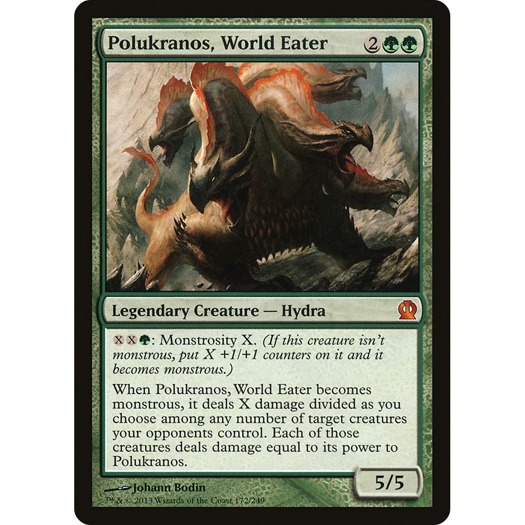 Polukranos, World Eater (THS-172) - Theros