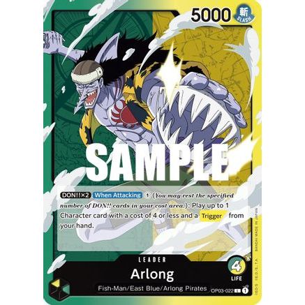 Arlong (OP03-022) - Pillars of Strength