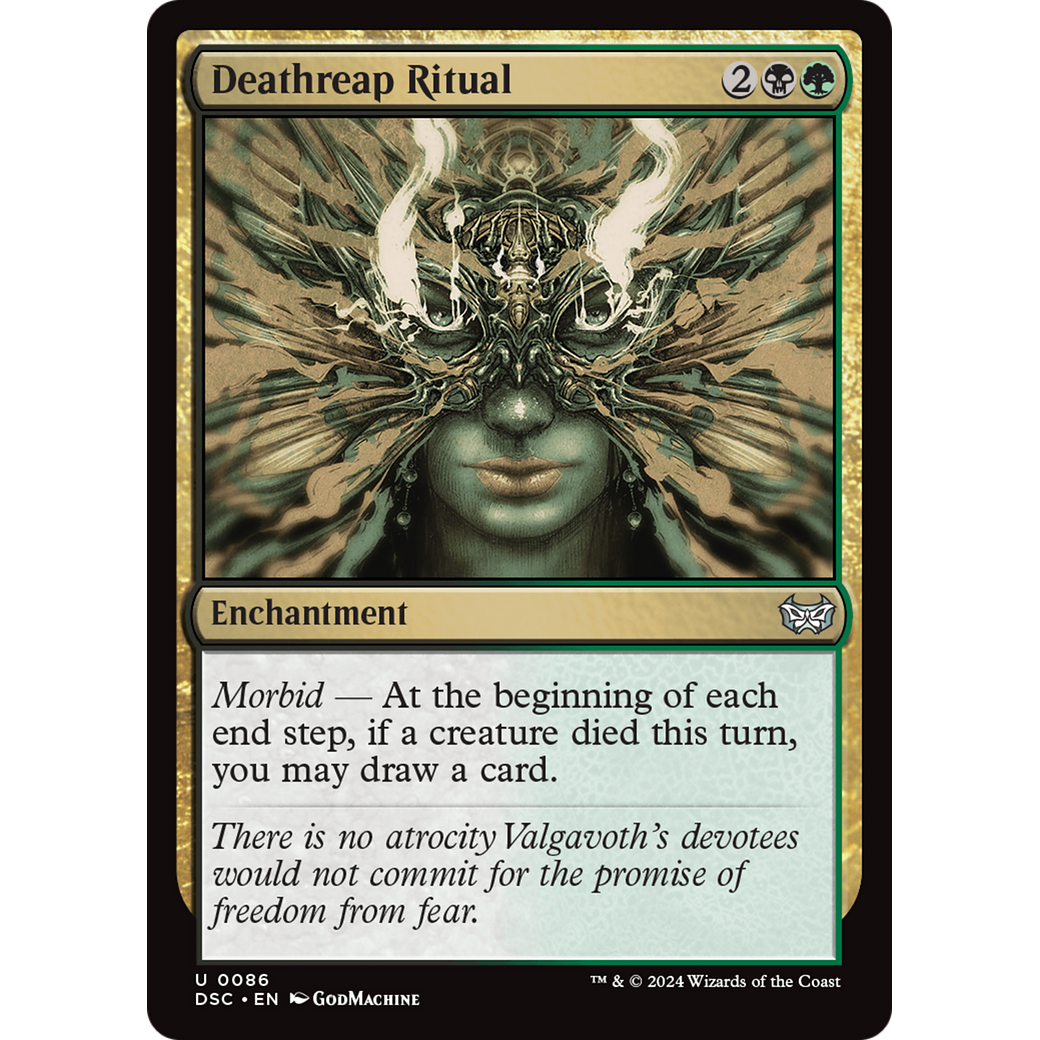 Deathreap Ritual (DSC-086) - Duskmourn: House of Horror Commander
