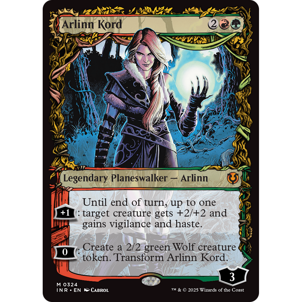 Arlinn Kord // Arlinn, Embraced by the Moon (INR-324) - Innistrad Remastered: (Showcase) Foil