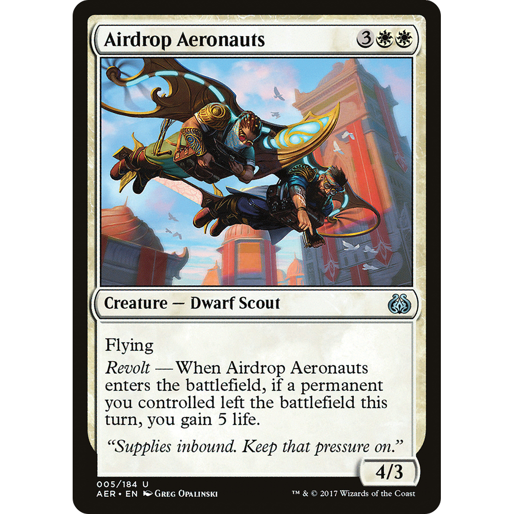 Airdrop Aeronauts (AER-005) - Aether Revolt