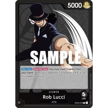 Rob Lucci (076) (OP03-076) - Pillars of Strength