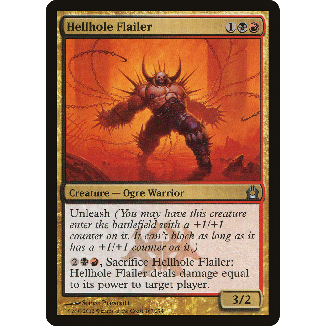 Hellhole Flailer (RTR-167) - Return to Ravnica Foil