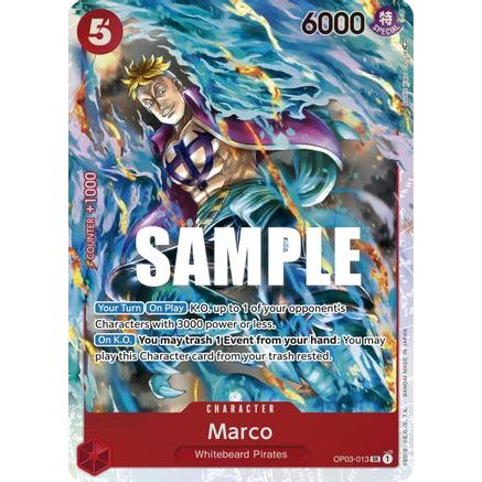 Marco (OP03-013) - Pillars of Strength Foil