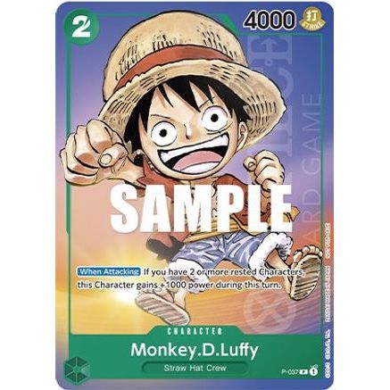 Monkey.D.Luffy (Anime Expo 2023) (P-037) - One Piece Promotion Cards