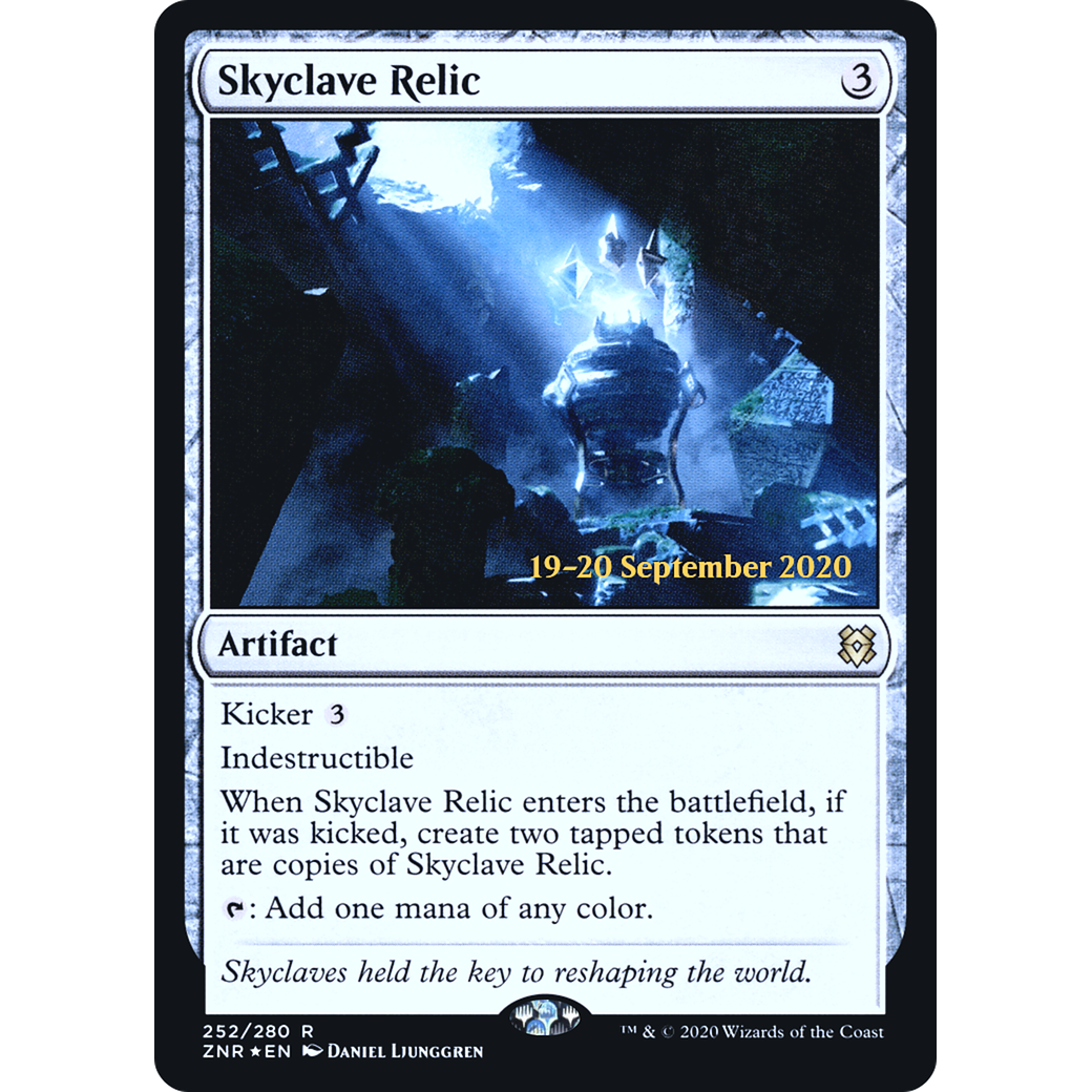 Skyclave Relic (PRE-252) - Zendikar Rising Promos Foil