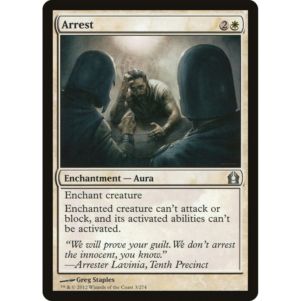 Arrest (RTR-003) - Return to Ravnica