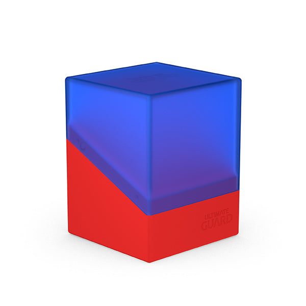 Synergy Blue/Red Boulder 100+ Deck Box (Pre-Order Restock)