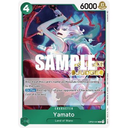 Yamato (Judge) (OP02-042) - One Piece Promotion Cards Foil