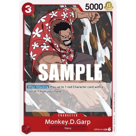 Monkey.D.Garp (OP03-014) - Pillars of Strength