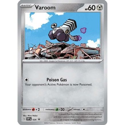 Varoom - 026 26 - SV Scarlet & Violet Promo Cards