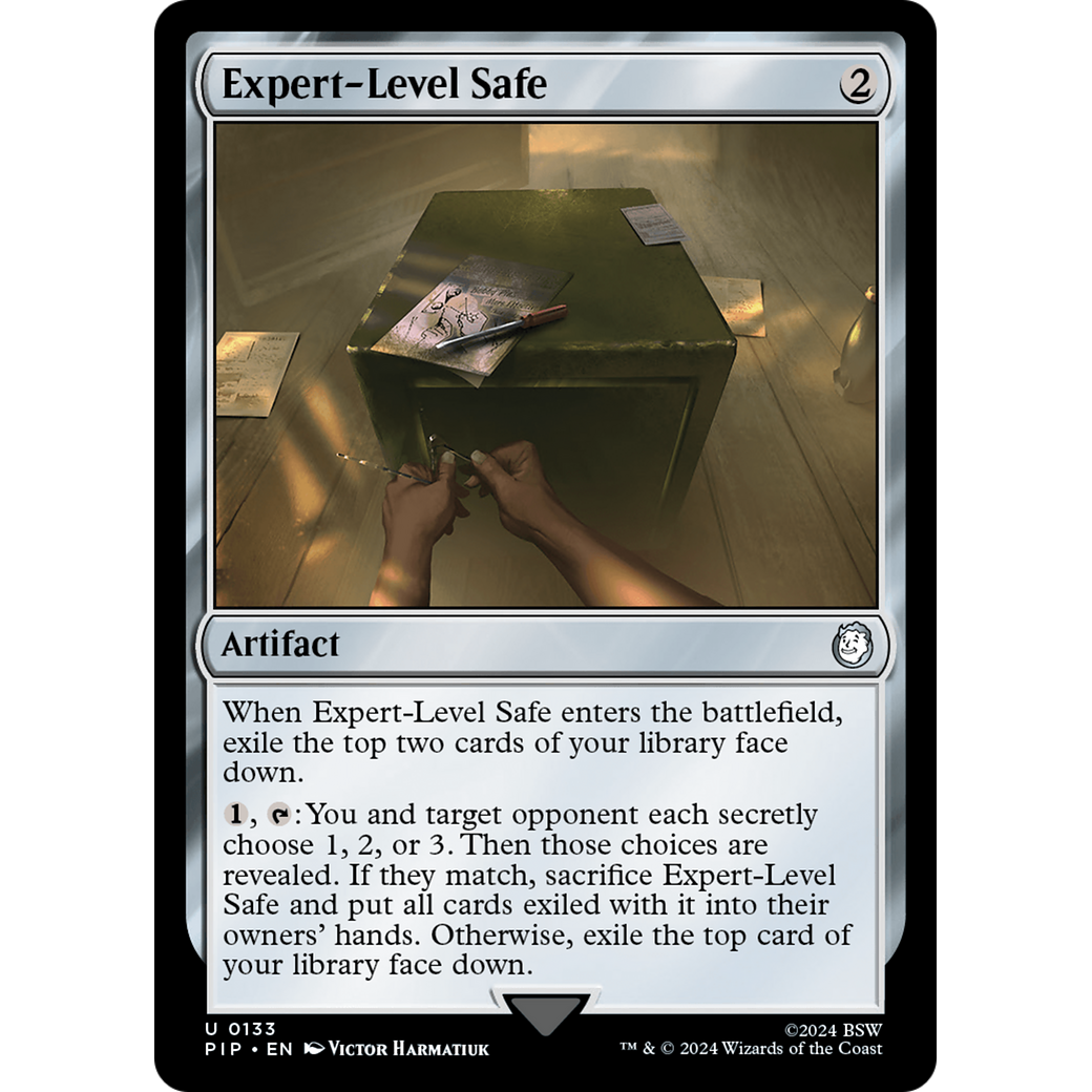 Expert-Level Safe (PIP-133) - Fallout Foil