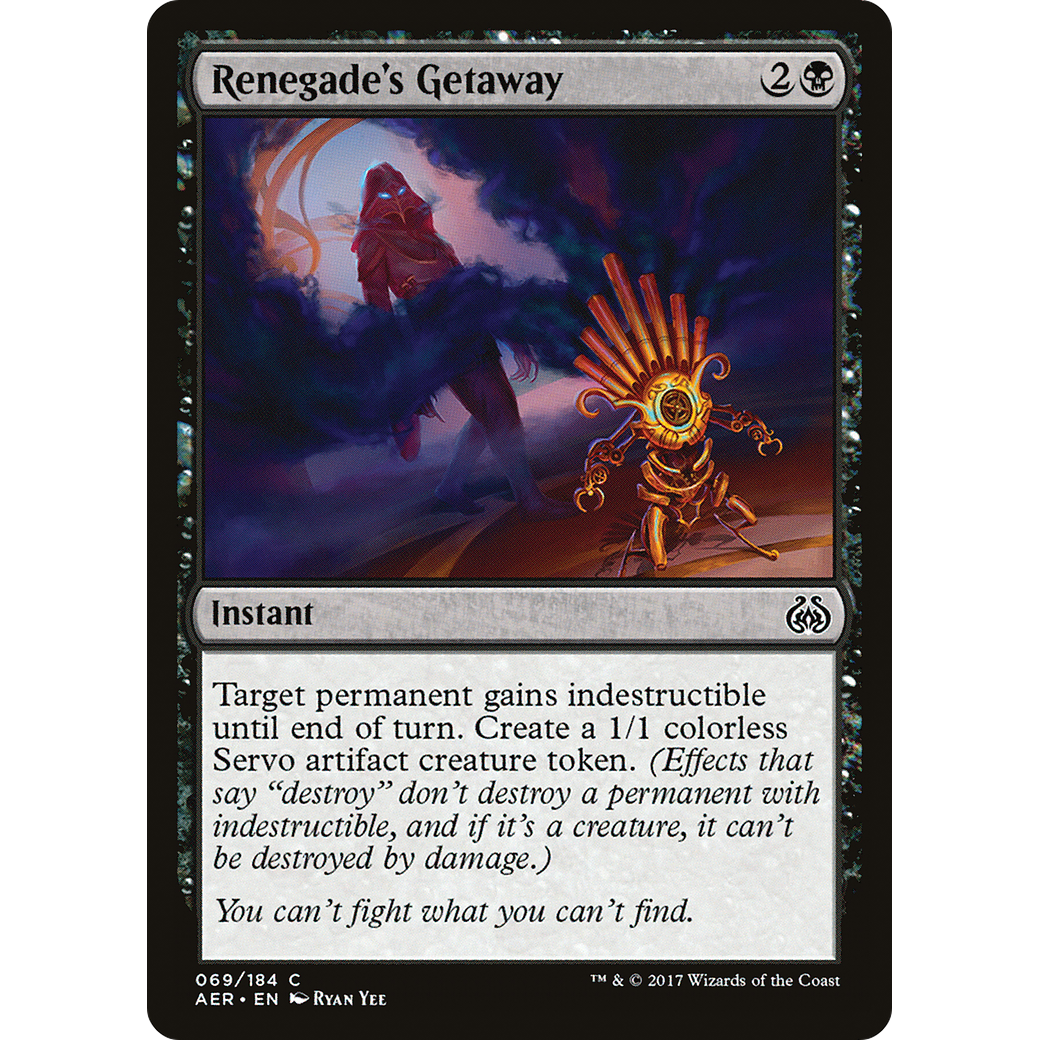 Renegade's Getaway (AER-069) - Aether Revolt Foil