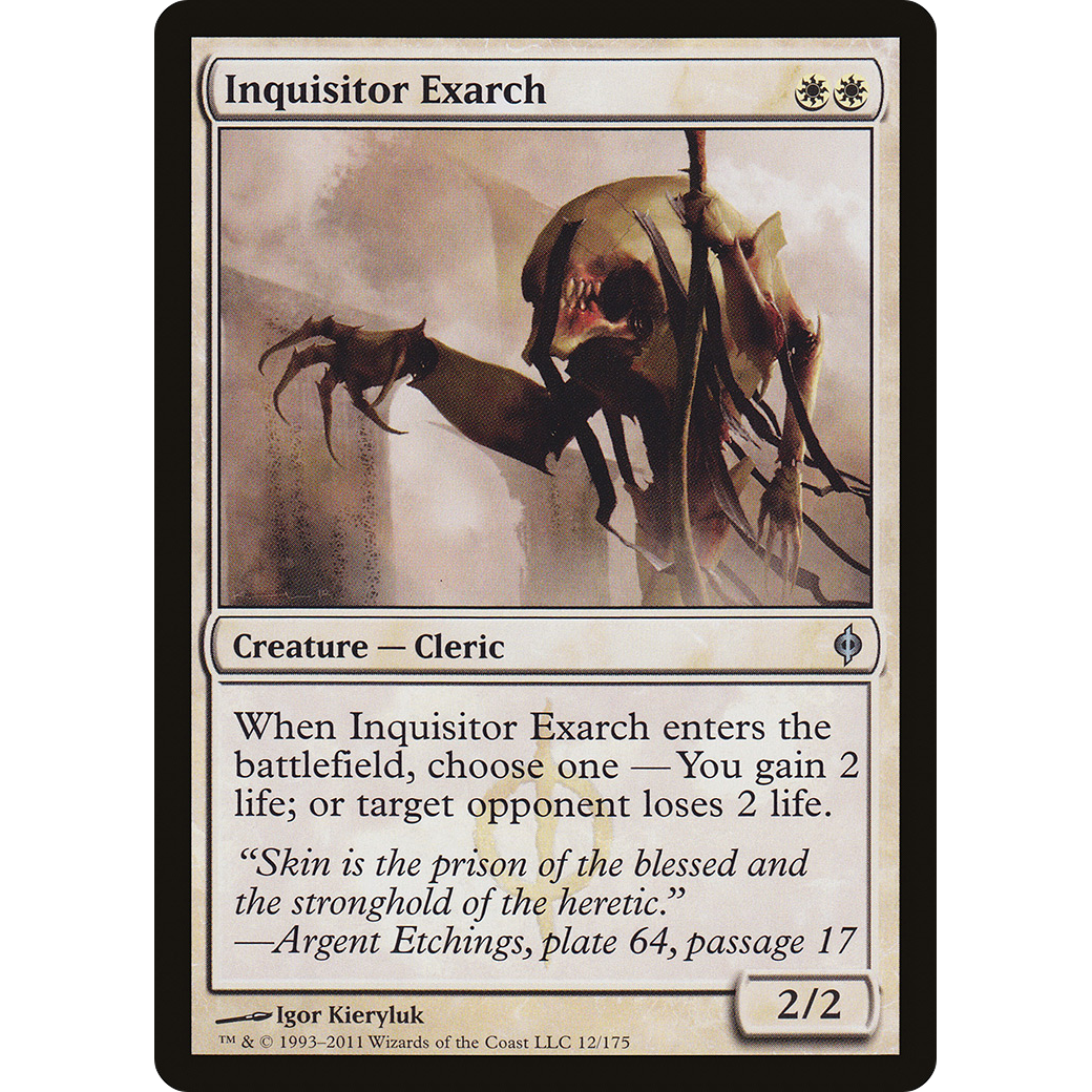 Inquisitor Exarch (NPH-012) - New Phyrexia