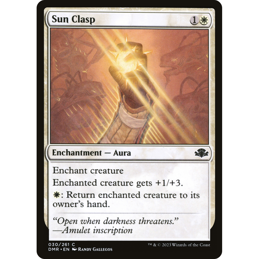 Sun Clasp (DMR-030) - Dominaria Remastered Foil