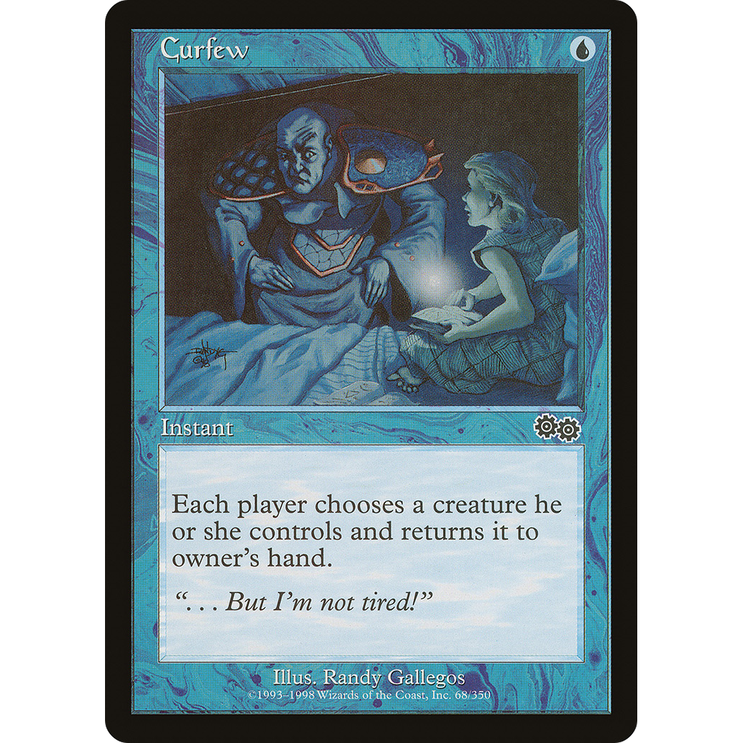 Curfew (USG-068) - Urza's Saga