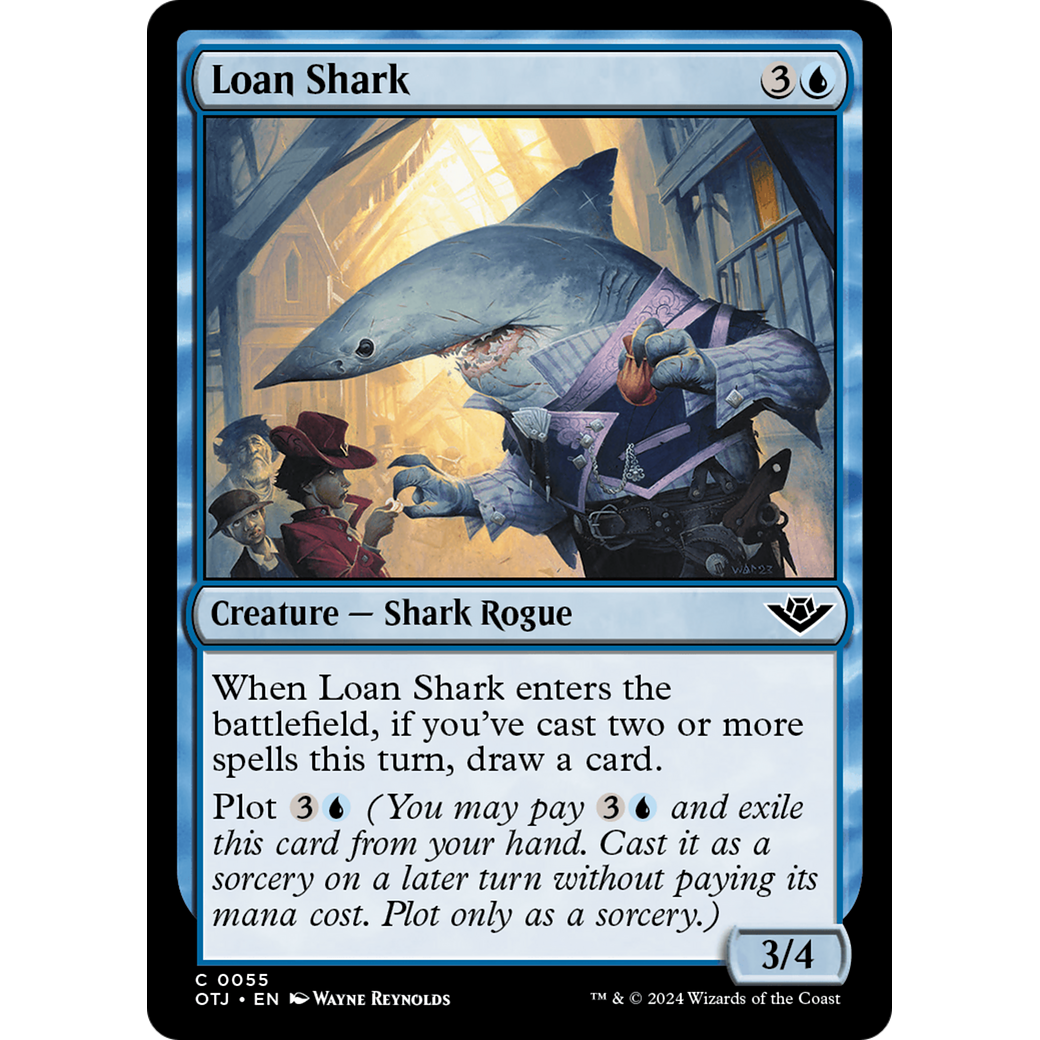 Loan Shark (OTJ-055) - Outlaws of Thunder Junction