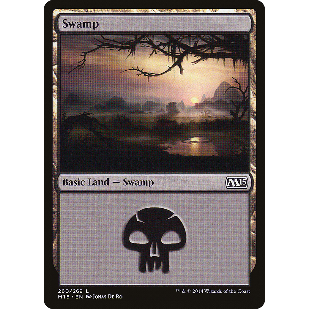 Swamp (260) (M15-260) - Magic 2015 Foil
