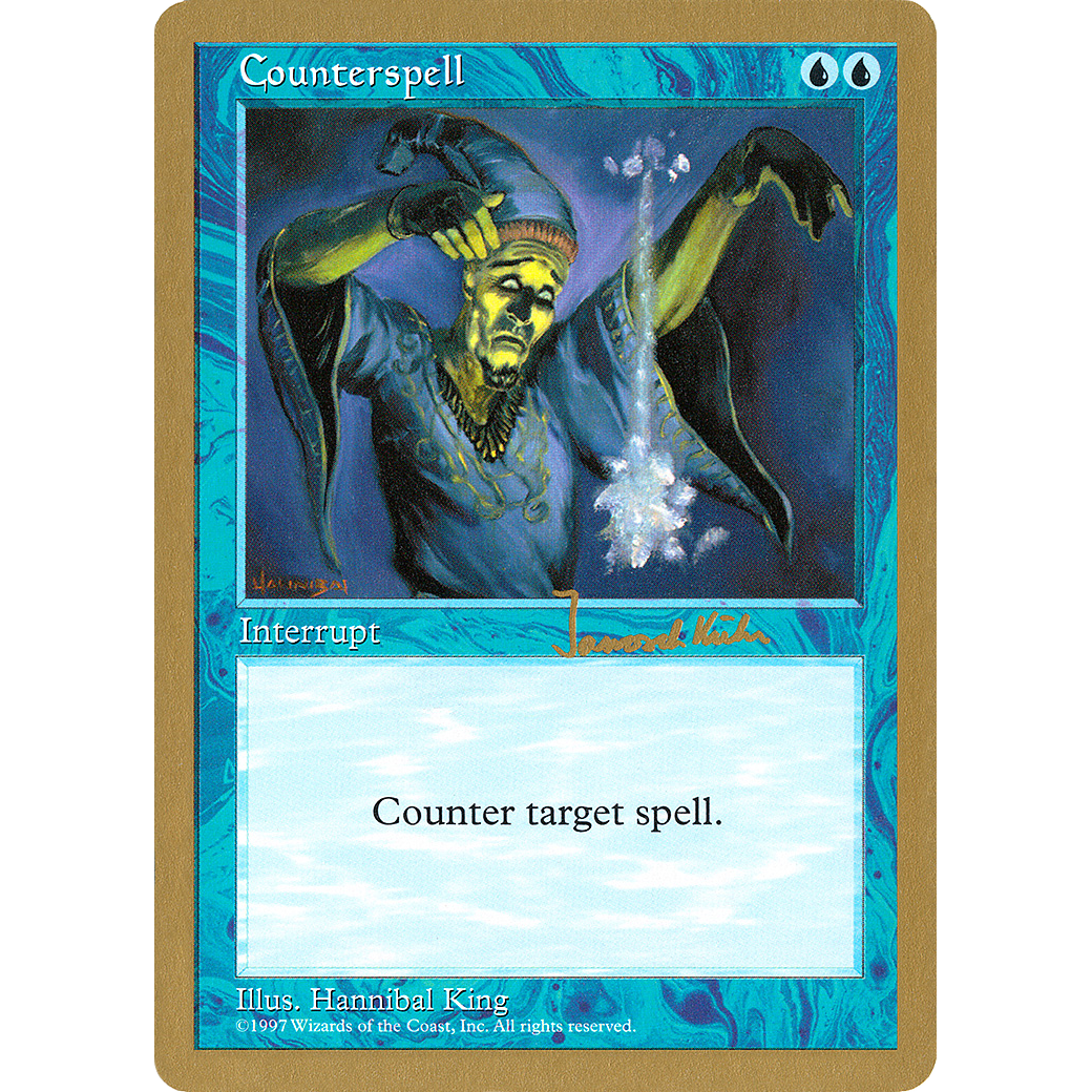 Counterspell - 1997 Janosch Kuhn (5ED) (WCD-) - World Championship Decks 1997