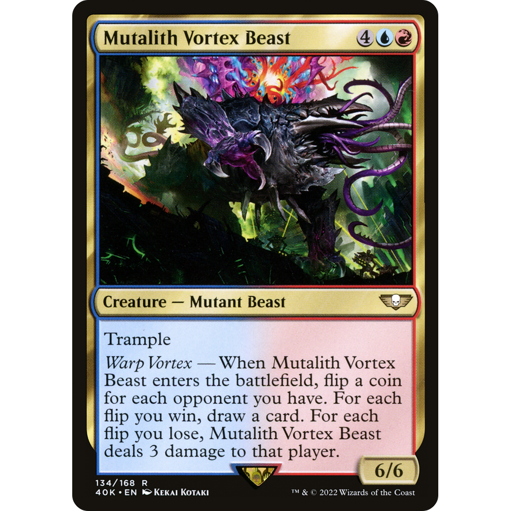 Mutalith Vortex Beast (40K-134) - Warhammer 40,000 Commander