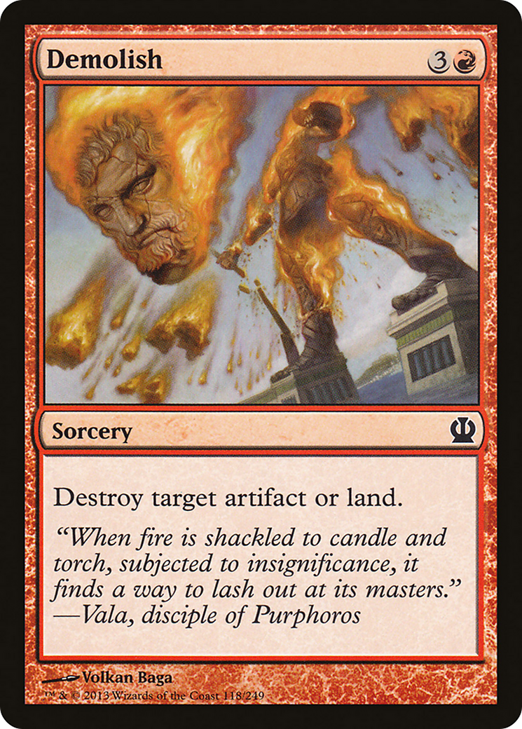 Demolish (THS-118) - Theros