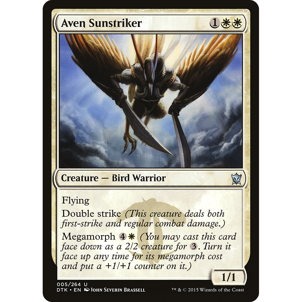 Aven Sunstriker (DTK-005) - Dragons of Tarkir