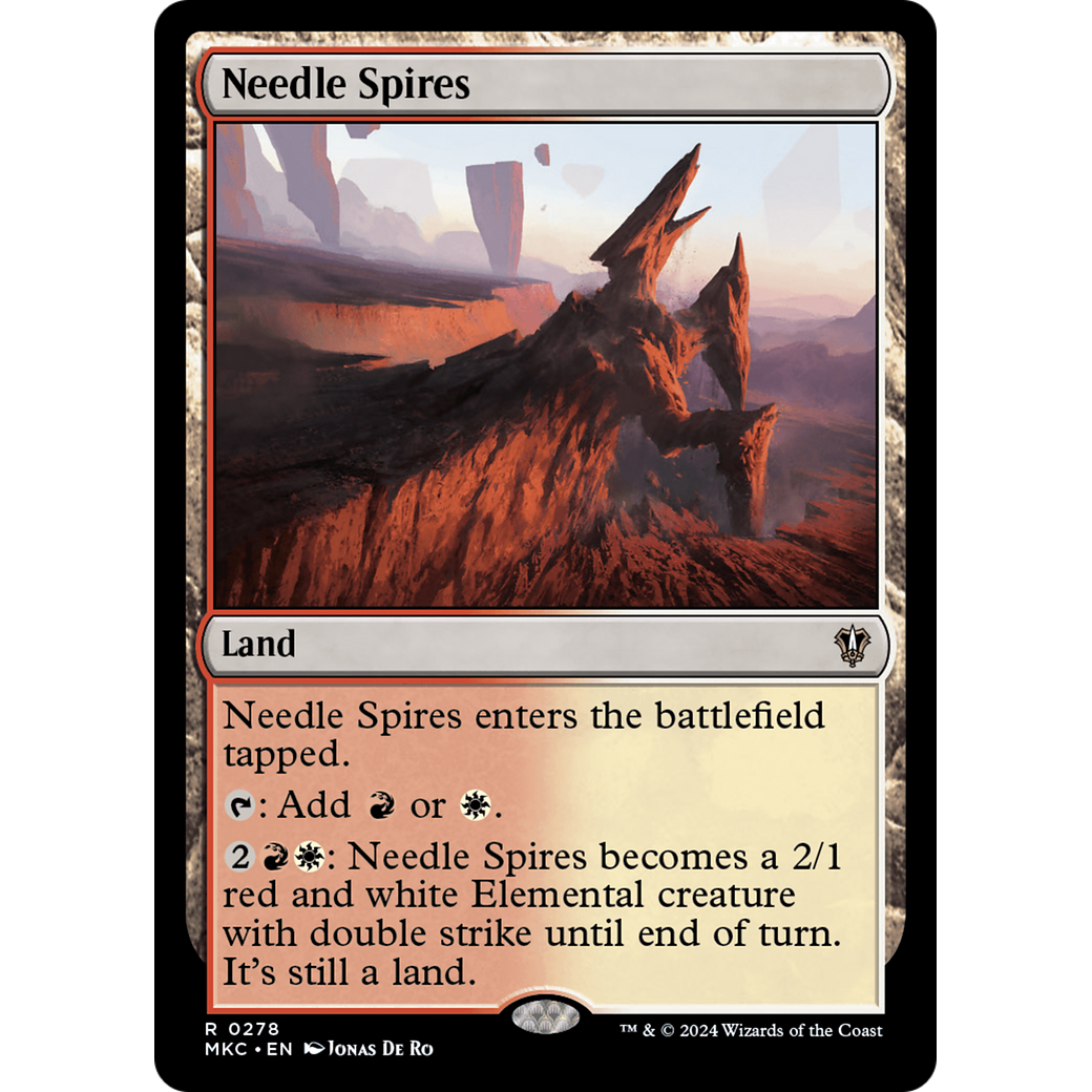 Needle Spires (MKC-278) - Murders at Karlov Manor Commander