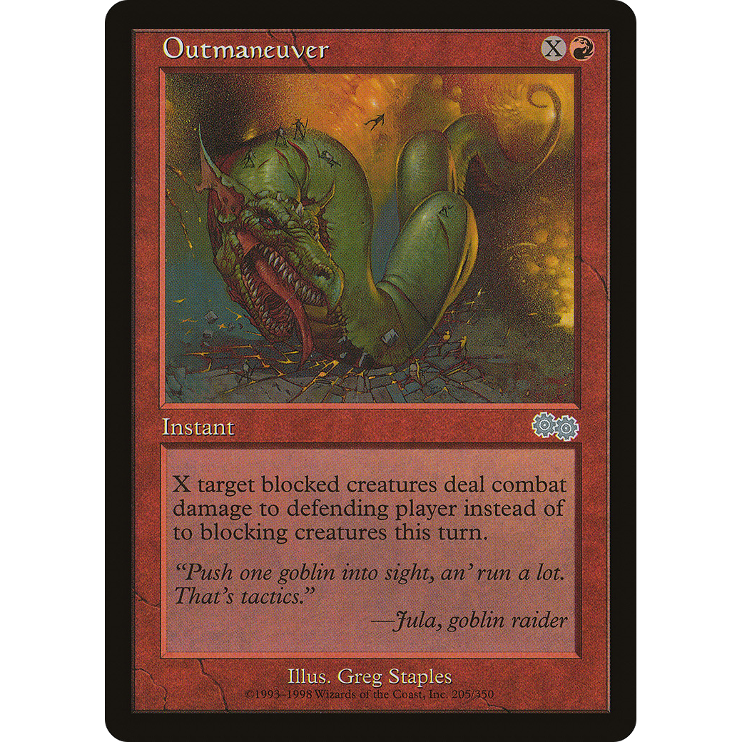 Outmaneuver (USG-205) - Urza's Saga