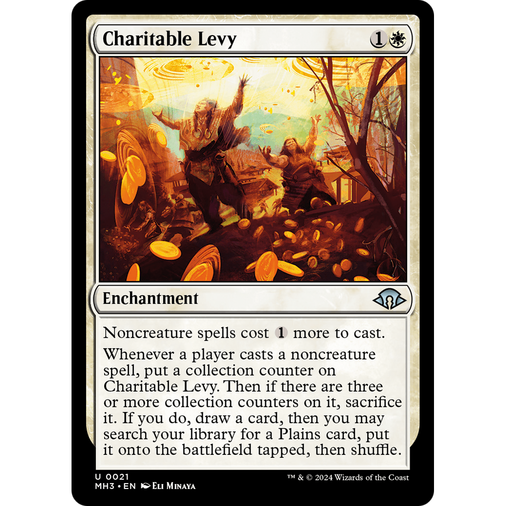 Charitable Levy (MH3-021) - Modern Horizons 3 Foil