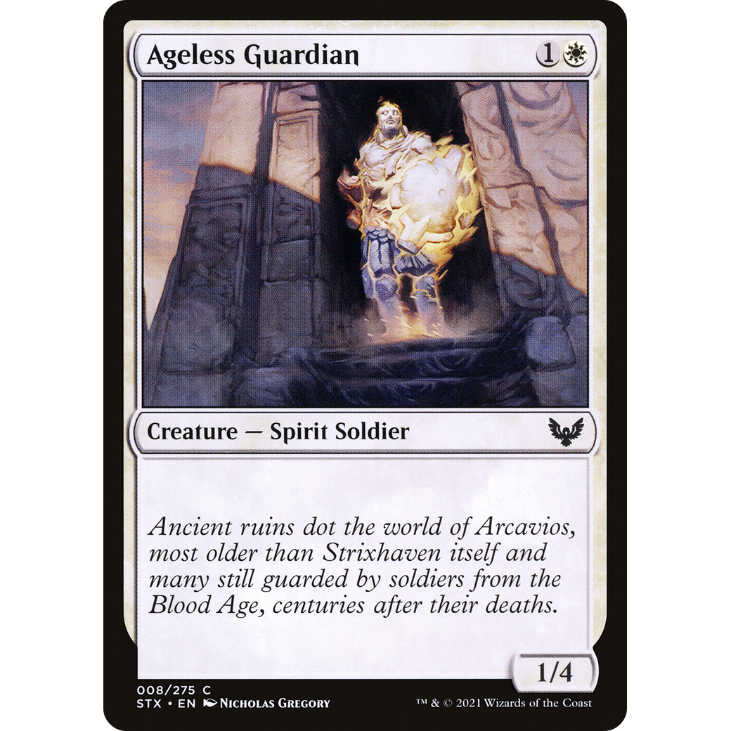 Ageless Guardian (STX-008) - Strixhaven: School of Mages
