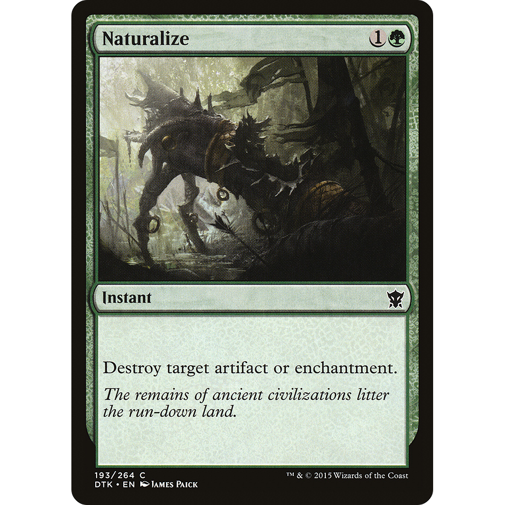 Naturalize (DTK-193) - Dragons of Tarkir Foil