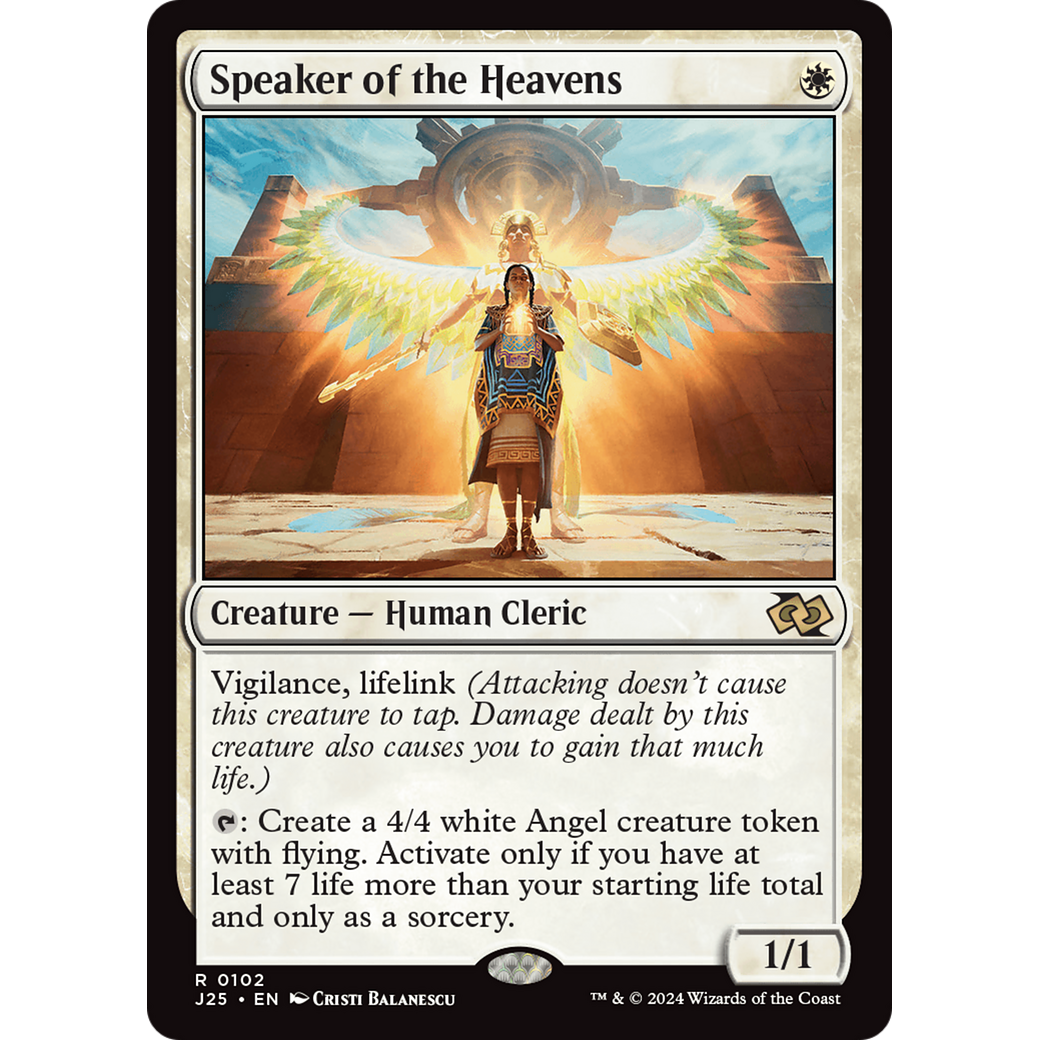 Speaker of the Heavens (J25-102) - Foundations Jumpstart