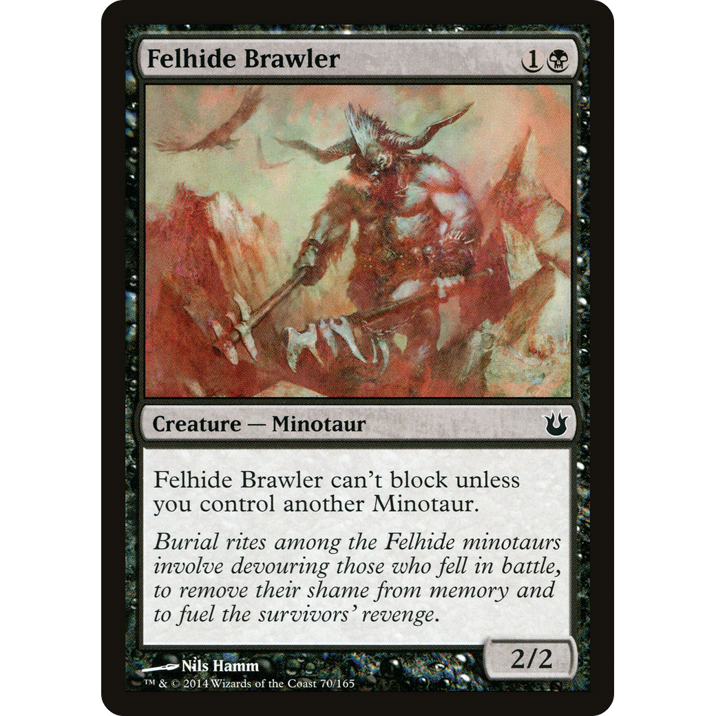 Felhide Brawler (BNG-070) - Born of the Gods