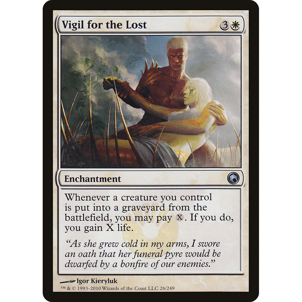 Vigil for the Lost (SOM-026) - Scars of Mirrodin