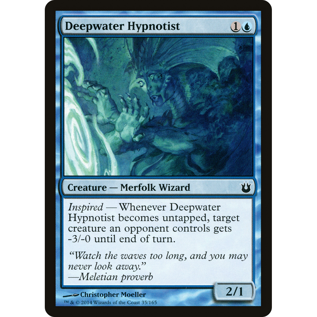 Deepwater Hypnotist (BNG-035) - Born of the Gods